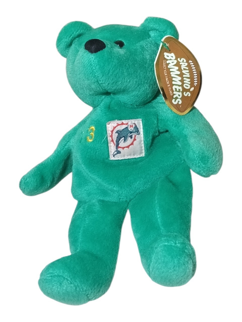 Salvino's Bammers Dan Marino Miami Dolphins Plush Bear #13 Vintage NFL